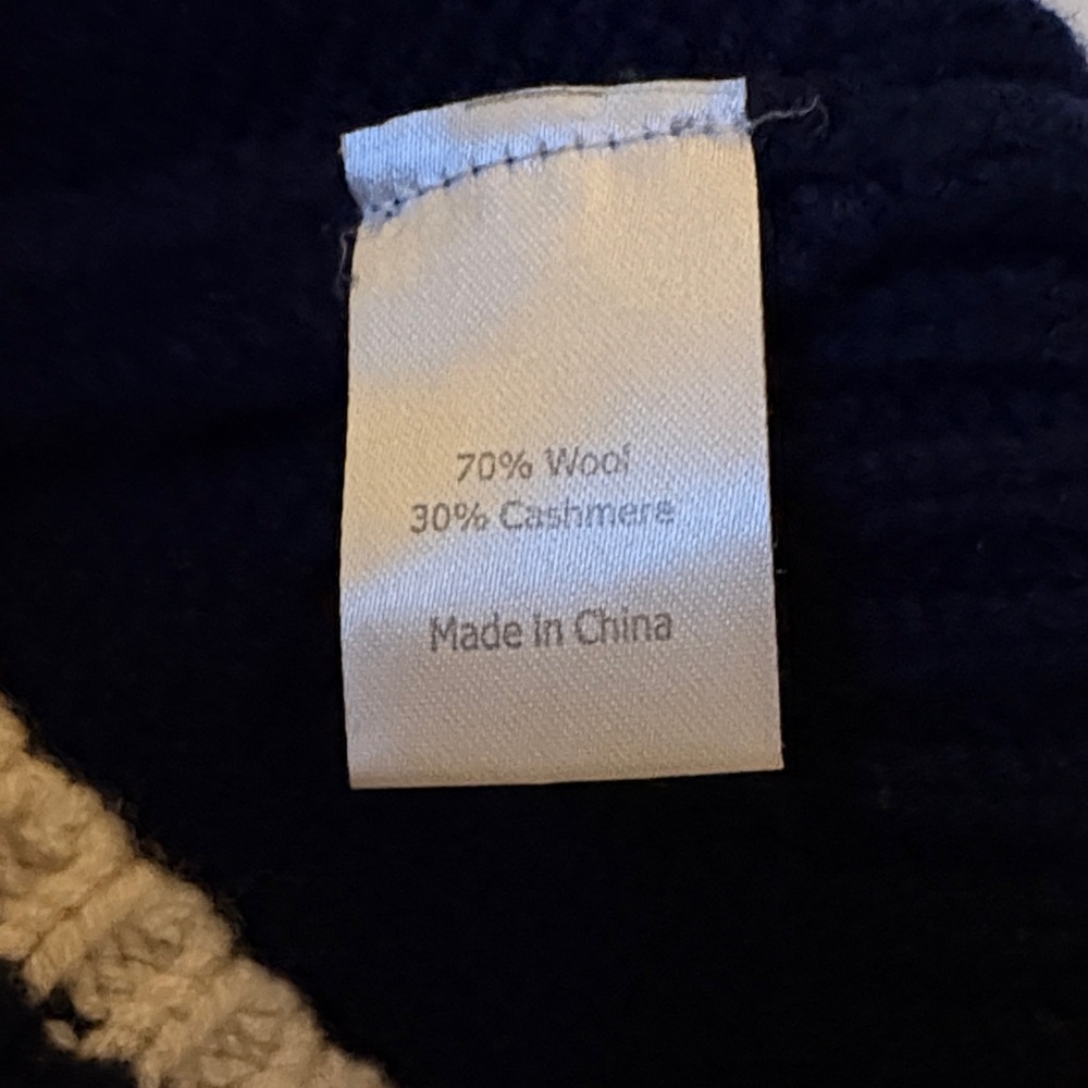 La Ligne Navy Turtleneck Sweater - Picture 5 of 5